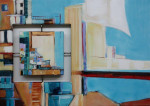 Composition Grecque, COMPO-ART, Gerrit Hoogebeen, 50 x 70 cm